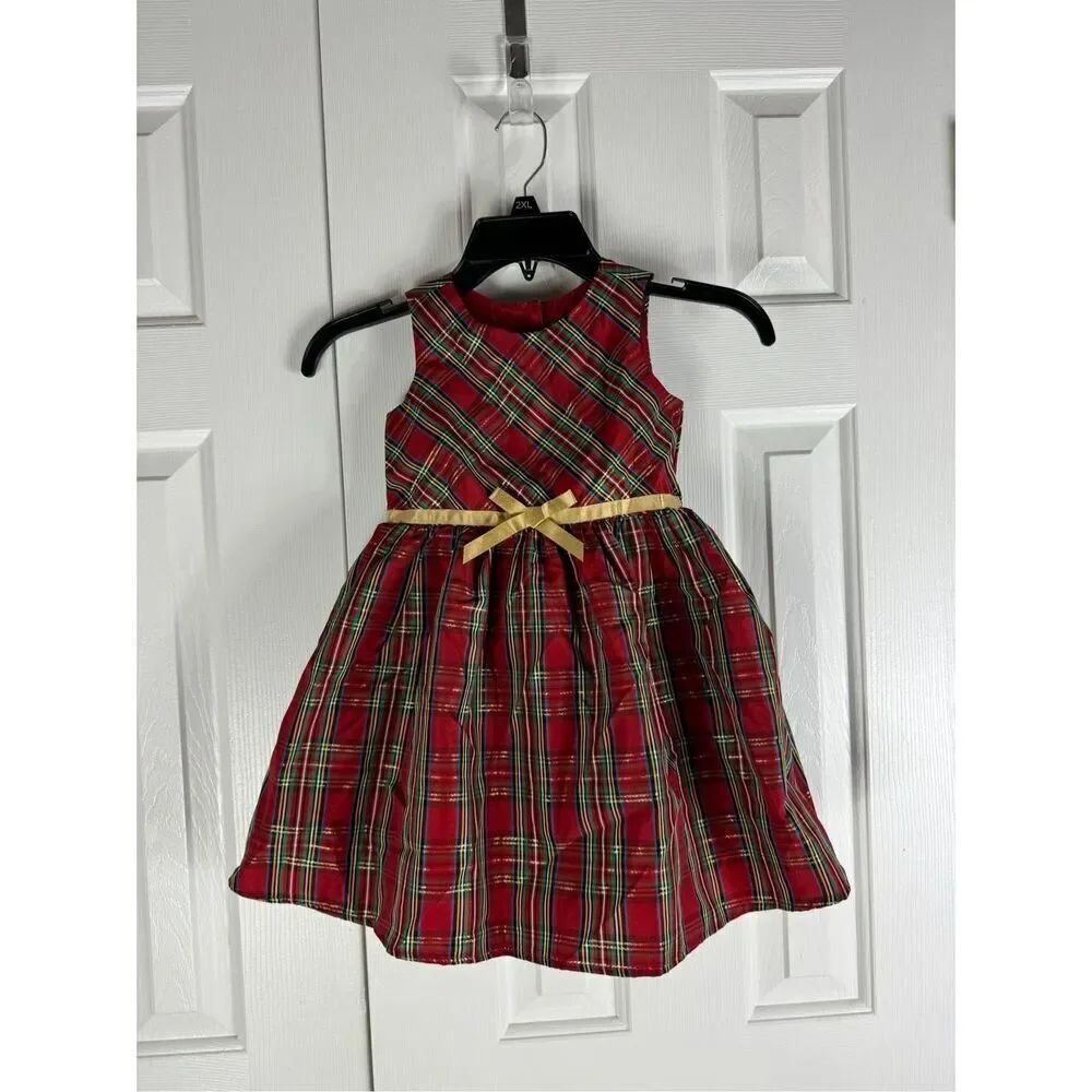 NWT Speechless Girls Plaid Dress Size 4t